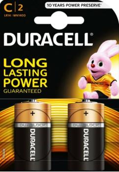 DURACELL LONG LASTING POWER C Batterien